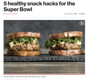 5 healthy snack hacks for the Super Bowl